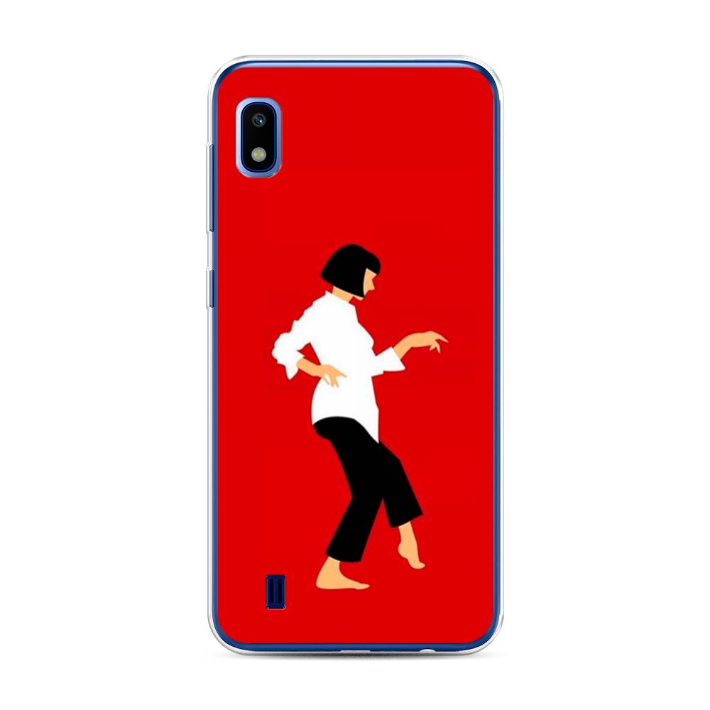 

Чехол Awog на Samsung Galaxy A10 "Криминальное чтиво 1", Разноцветный, 27950-7