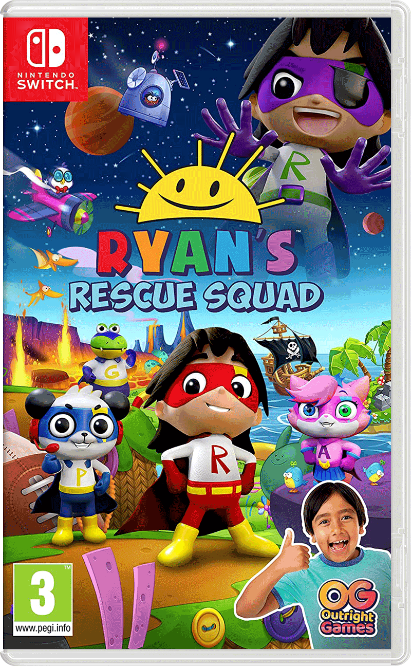 Игра Ryan's Rescue Squad для Nintendo Switch, английская версия