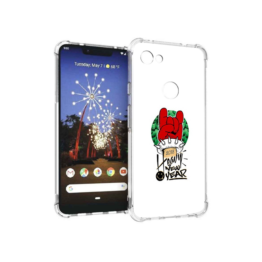 Чехол MyPads Tocco для Google Pixel 3 XL Гангстер новый год