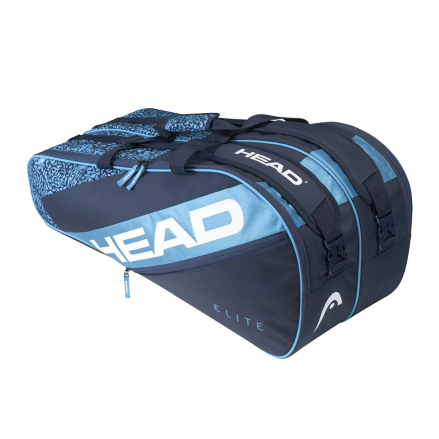 Сумка-чехол 7-9 ракеток HEAD Elite, Blue/Navy