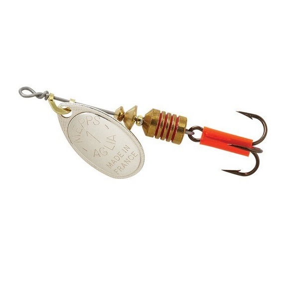 

Блесна вращающаяся Mepps AGLIA 1, SILVER, комплект из 1 штука, Серебристый, Aglia
