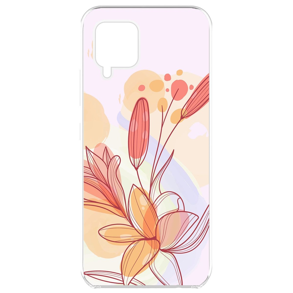 

Чехол-накладка Krutoff Clear Case Фантазия для Samsung Galaxy A42 5G (A426), Прозрачный