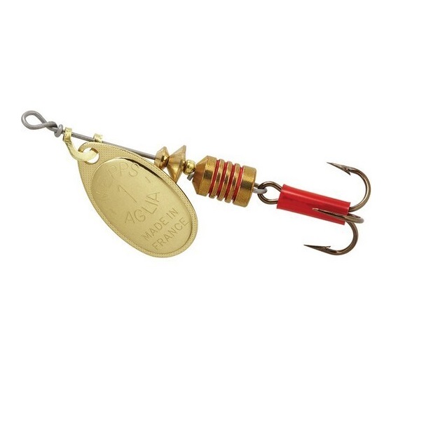 

Блесна вращающаяся Mepps AGLIA , Gold, комплект из  штука, Золотистый, Aglia