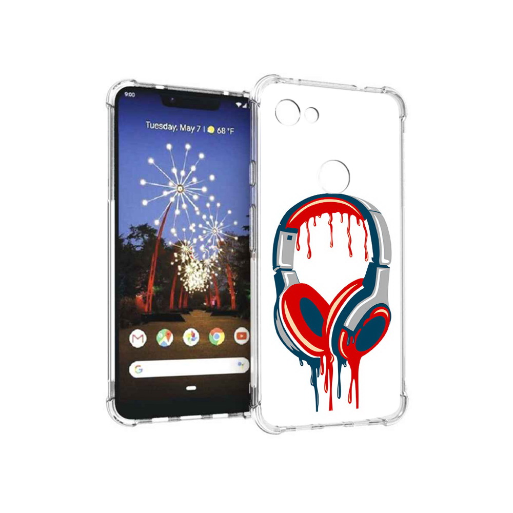 

Чехол MyPads Tocco для Google Pixel 3 XL не делай громко, Прозрачный, Tocco