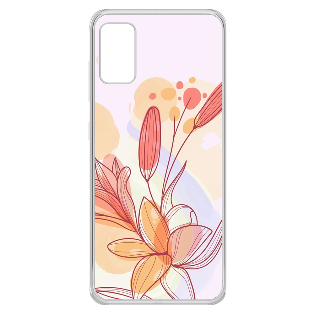

Чехол-накладка Krutoff Clear Case Фантазия для Samsung Galaxy A41 (A415)