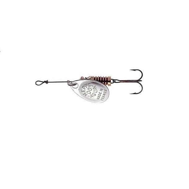 

Блесна вращающаяся Mepps AGLIA 00, SILVER, комплект из 1 штука, Aglia