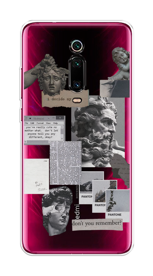 

Чехол на Xiaomi Redmi K20/K20 Pro/Xiaomi Mi 9T/9T Pro "Коллаж греческие скульптуры", Бежевый;серый, 35550-1