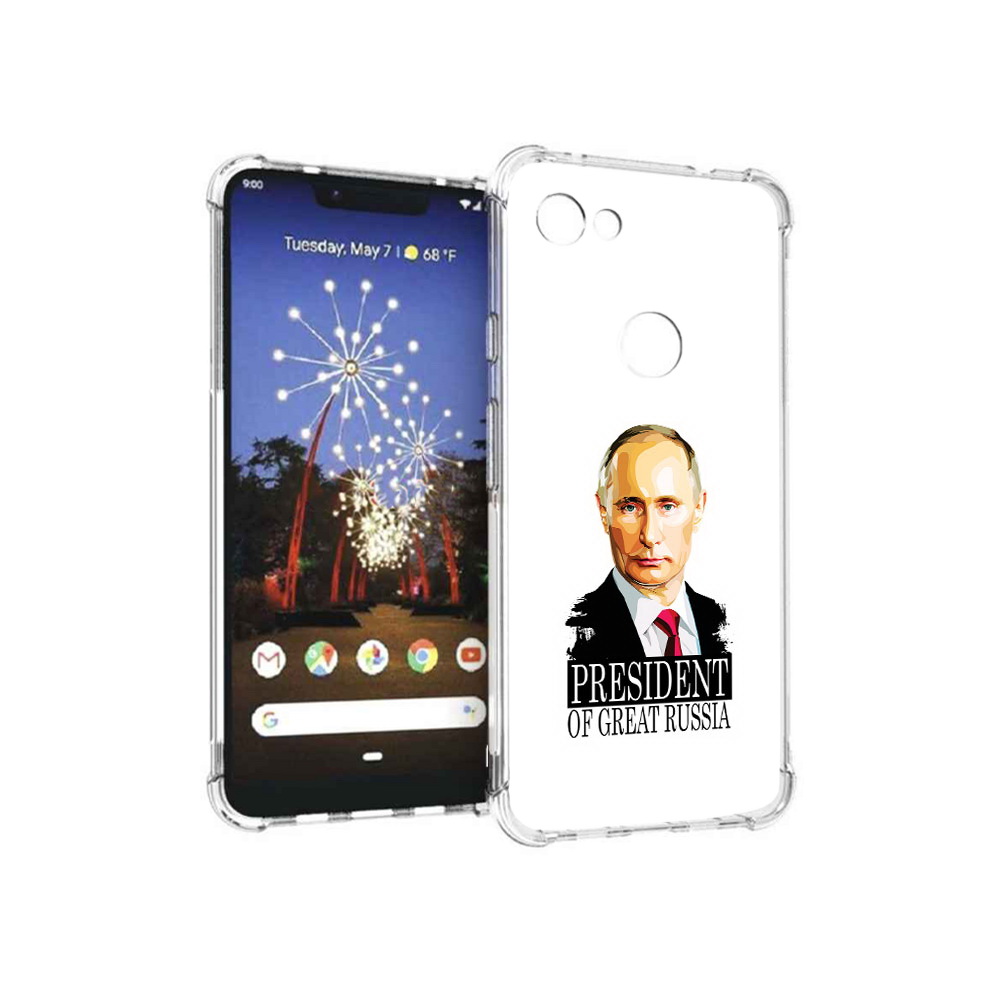 

Чехол MyPads Tocco для Google Pixel 3 XL Володька, Прозрачный, Tocco