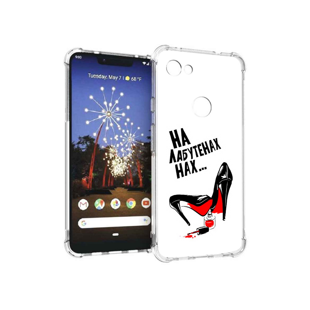 

Чехол MyPads Tocco для Google Pixel 3 XL на лабутенах, Прозрачный, Tocco