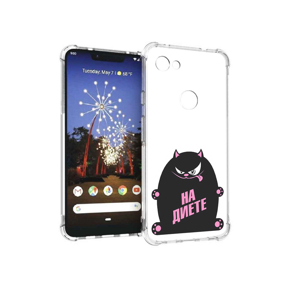 

Чехол MyPads Tocco для Google Pixel 3 XL на диете, Прозрачный, Tocco