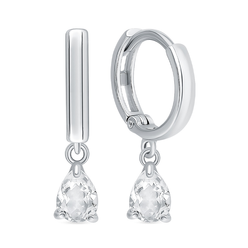 

Серьги подвески из серебра 585Gold 702011700, Swarovski, 702011700