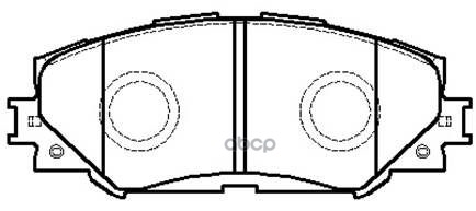 

Колодки Тормозные Дисковые Передн Toyota: Rav-4 2.4l(Usa) 06- HSB арт. HP5176