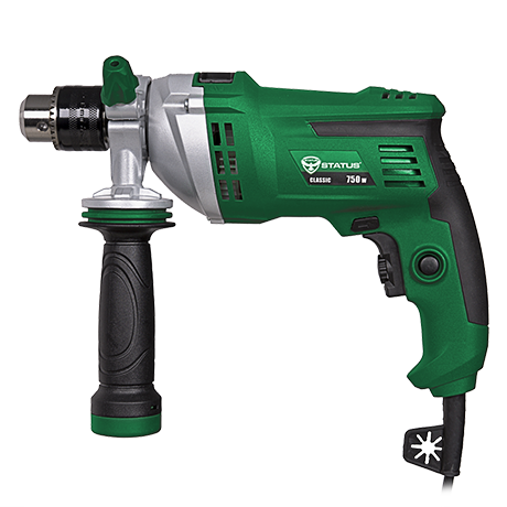 фото Дрель ударная status power tools dp 750