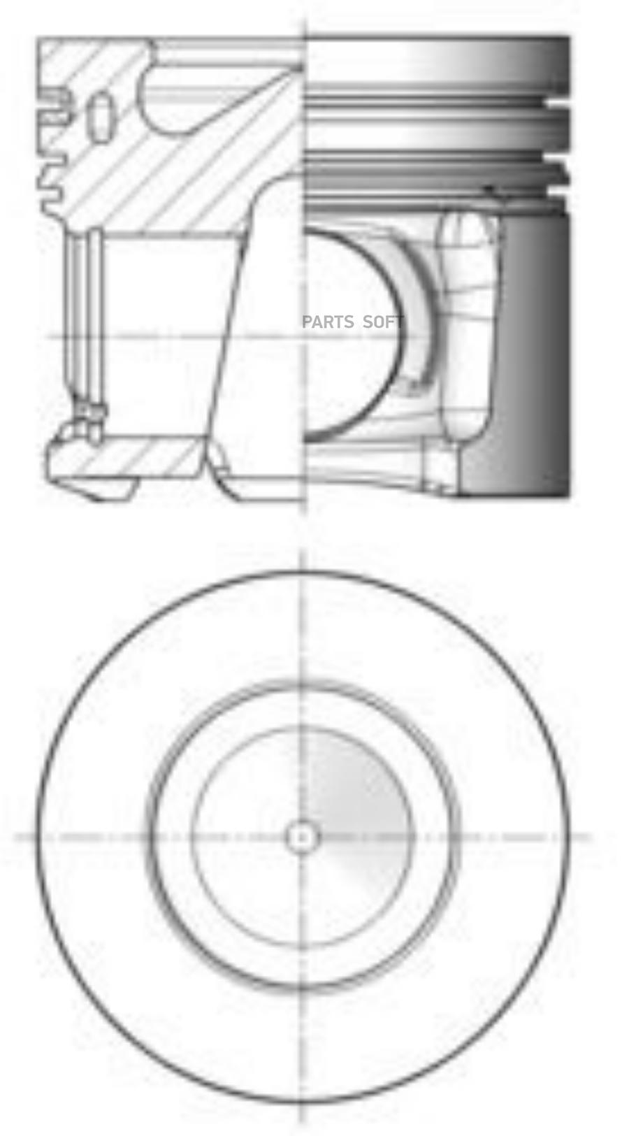 

Поршень N47 Bmw Std 84.00 Mm