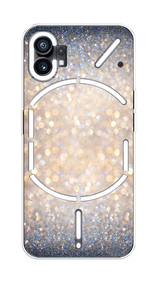

Чехол на Nothing Phone (1) "Мерцание рисунок", Желтый;серый, 3300150-1