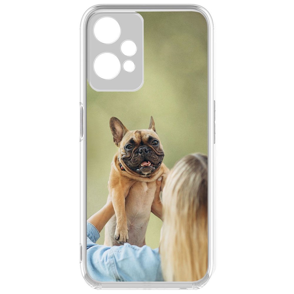 Чехол-накладка Хозяйка и бульдог для OnePlus Nord CE 2 Lite