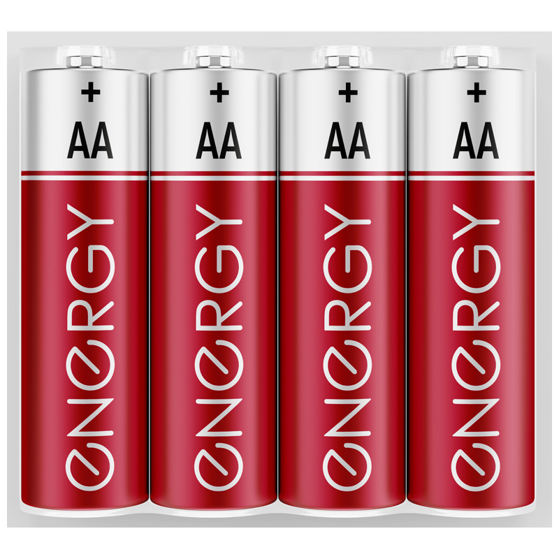 

Батарейка солевая Energy R6 4S (AА) (104407), 104407