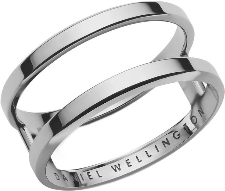 Кольцо из стали р.15 Daniel Wellington Elan-Dual-Ring-S