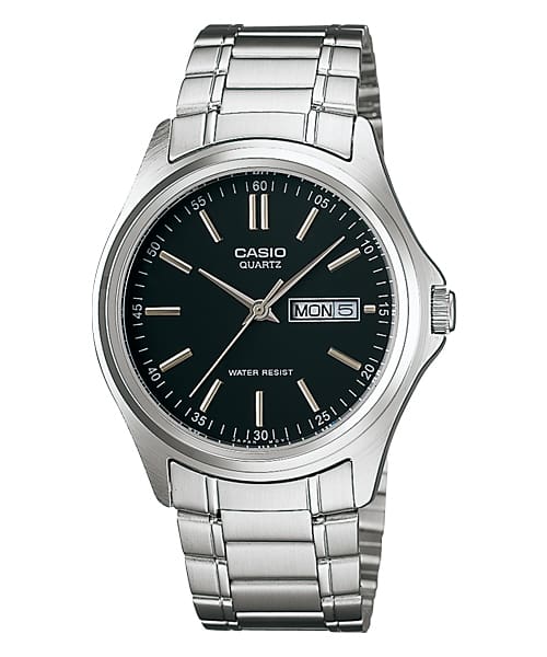 фото Наручные часы мужские casio mtp-1239d-1a серебристые