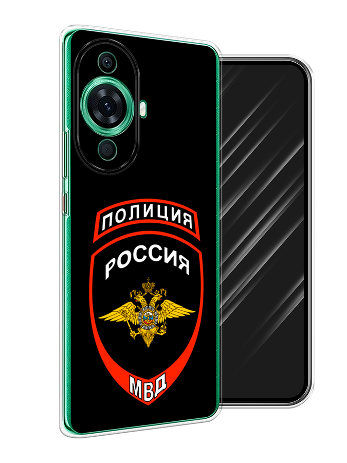 

Чехол Awog на Huawei Nova 11 Pro "Полиция шеврон", Черный;красный;белый, 6121350-5