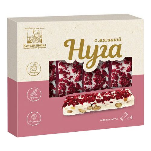 Нуга Коломчаночка с малиной 140 г