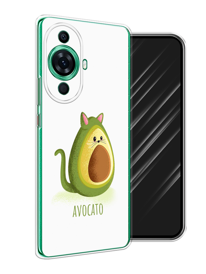 

Чехол Awog на Huawei Nova 11 Pro "Avocato", Белый;зеленый;коричневый, 6121350-10