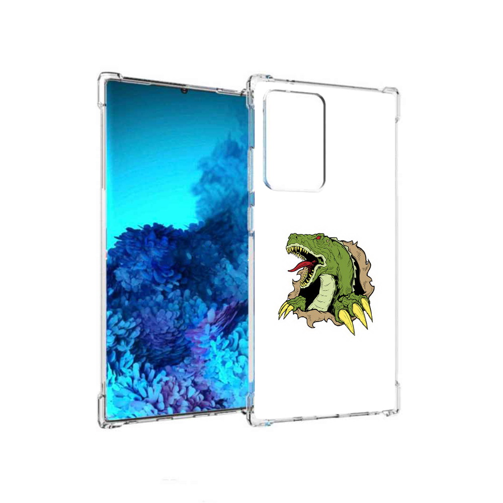 

Чехол MyPads Tocco для Samsung Galaxy Note 20 Ultra годзила (PT151896.552.290), Прозрачный, Tocco