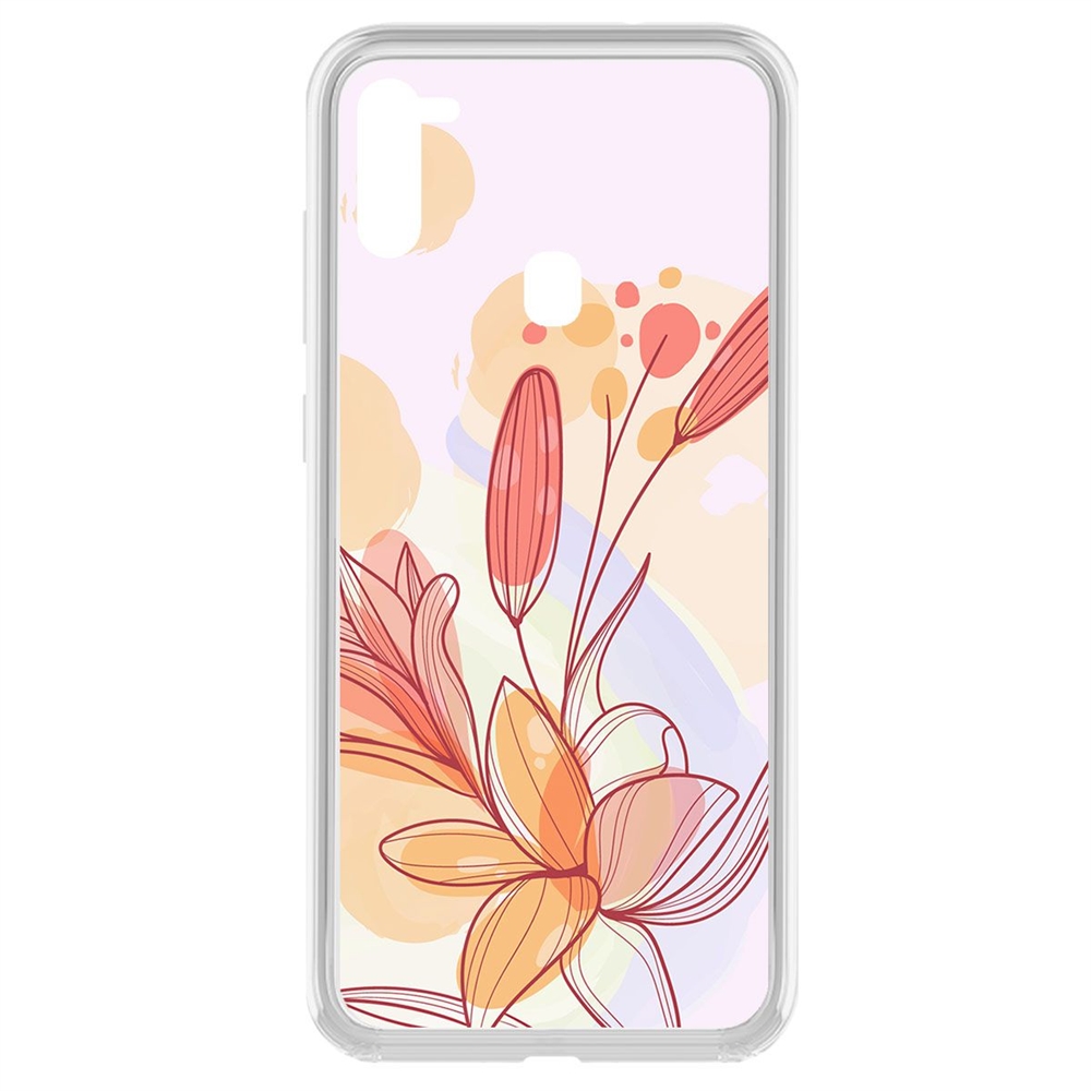 фото Чехол-накладка krutoff clear case фантазия для samsung galaxy a11/m11 (a115/m115)