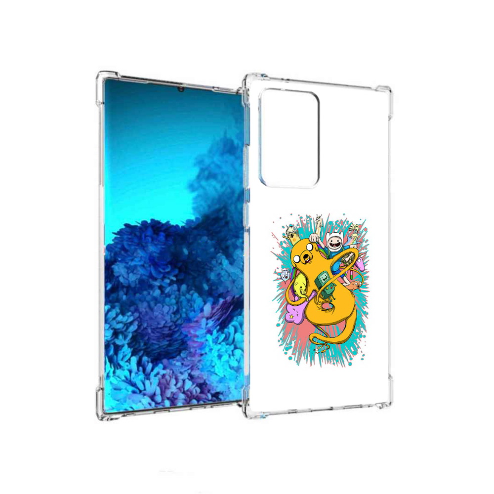 

Чехол MyPads Tocco для Samsung Galaxy Note 20 Ultra время приключений рисунок, Прозрачный, Tocco