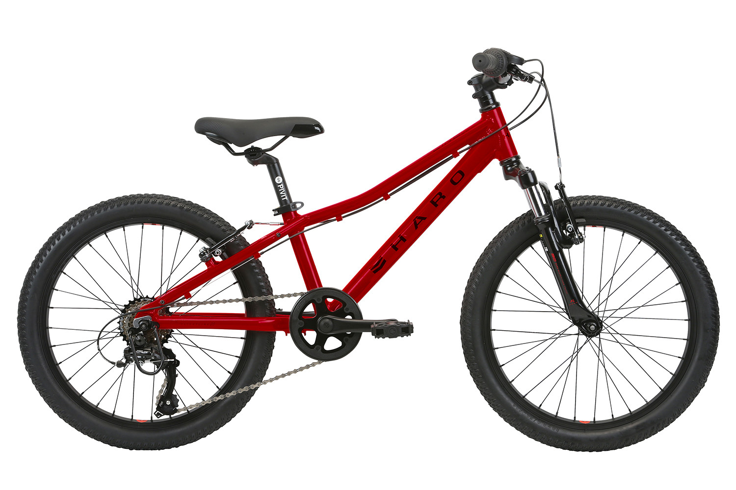 Велосипед Haro Flightline 20 2021 One Size красный