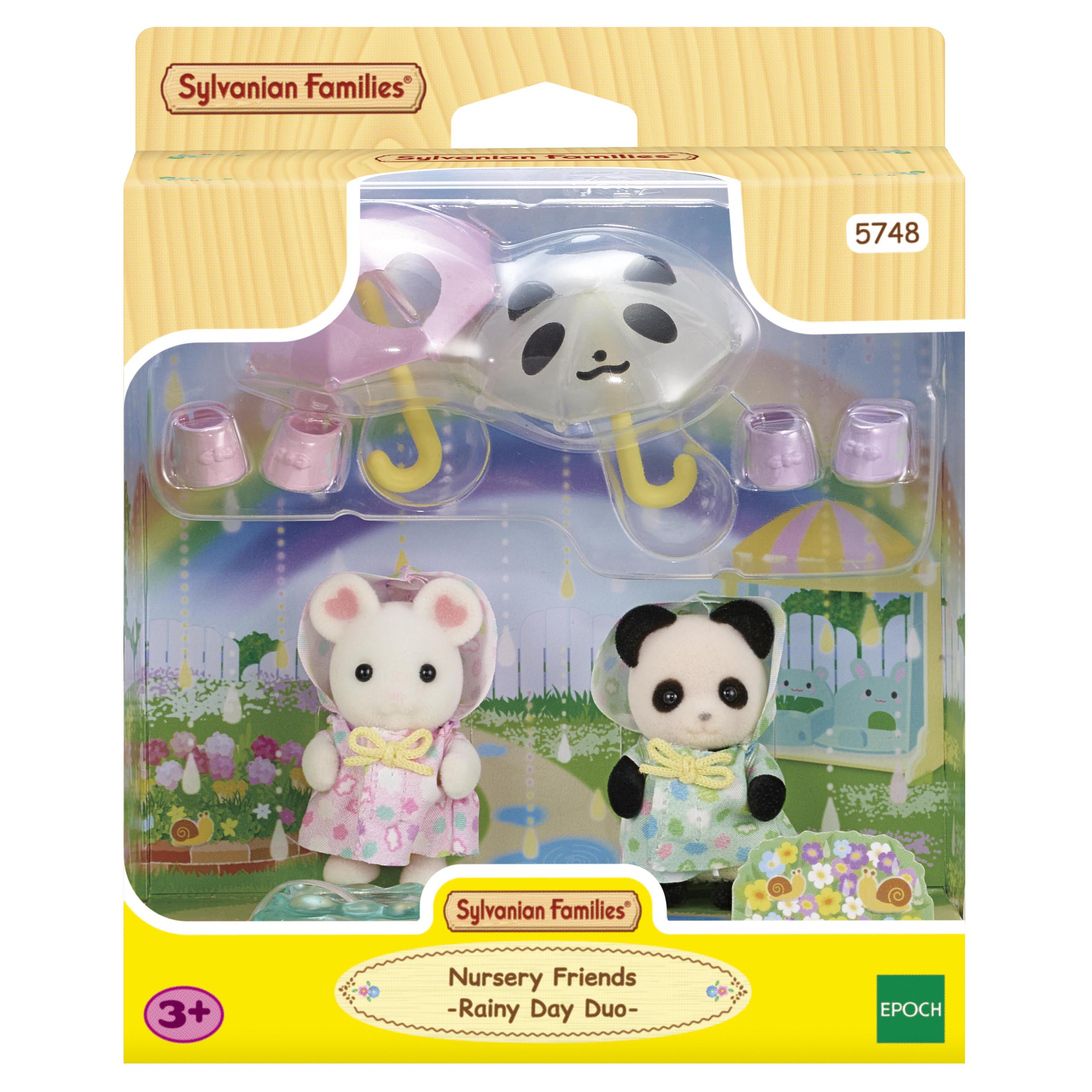 

Набор Sylvanian Families Малыши на прогулке под дождем 5748, 5748