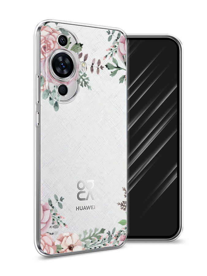 

Чехол Awog на Huawei Nova 11 "Нежные розы акварель", Прозрачный;розовый;зеленый, 6121250-8