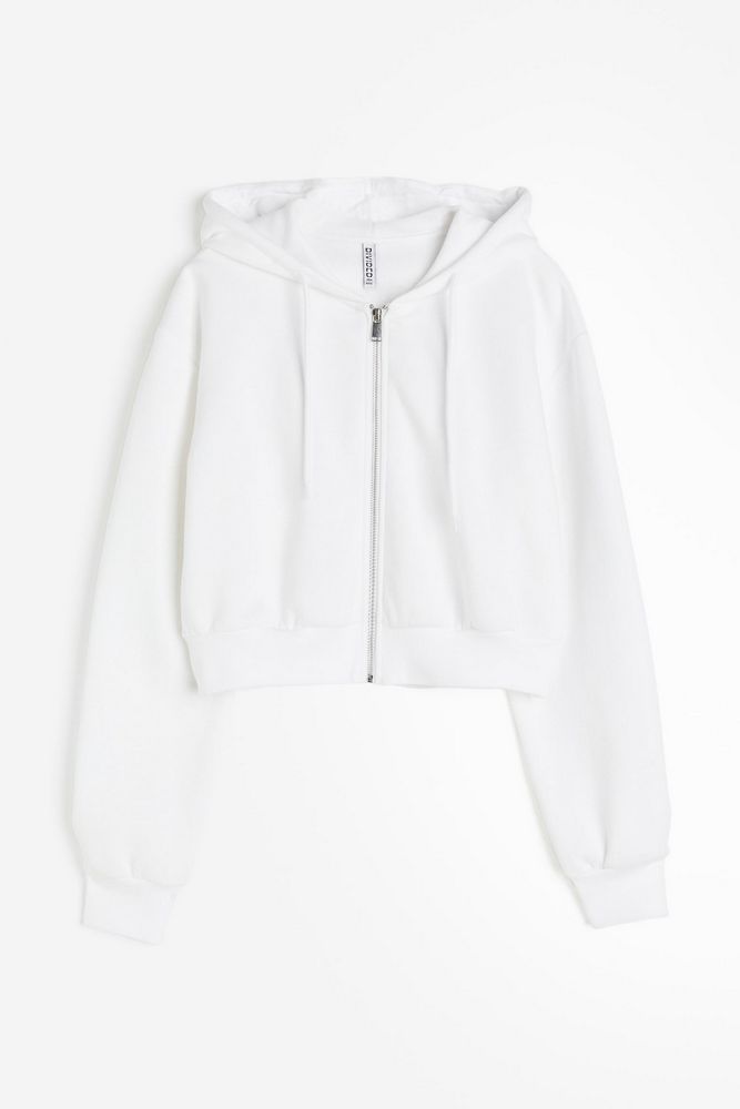 

Толстовка женская H&M 1193900 белая L, Белый, 1193900