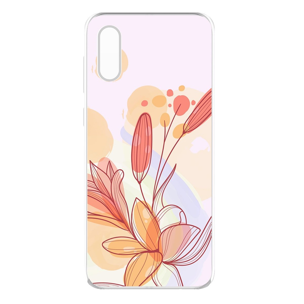 

Чехол-накладка Krutoff Clear Case Фантазия для Samsung Galaxy A02 (A022), Прозрачный