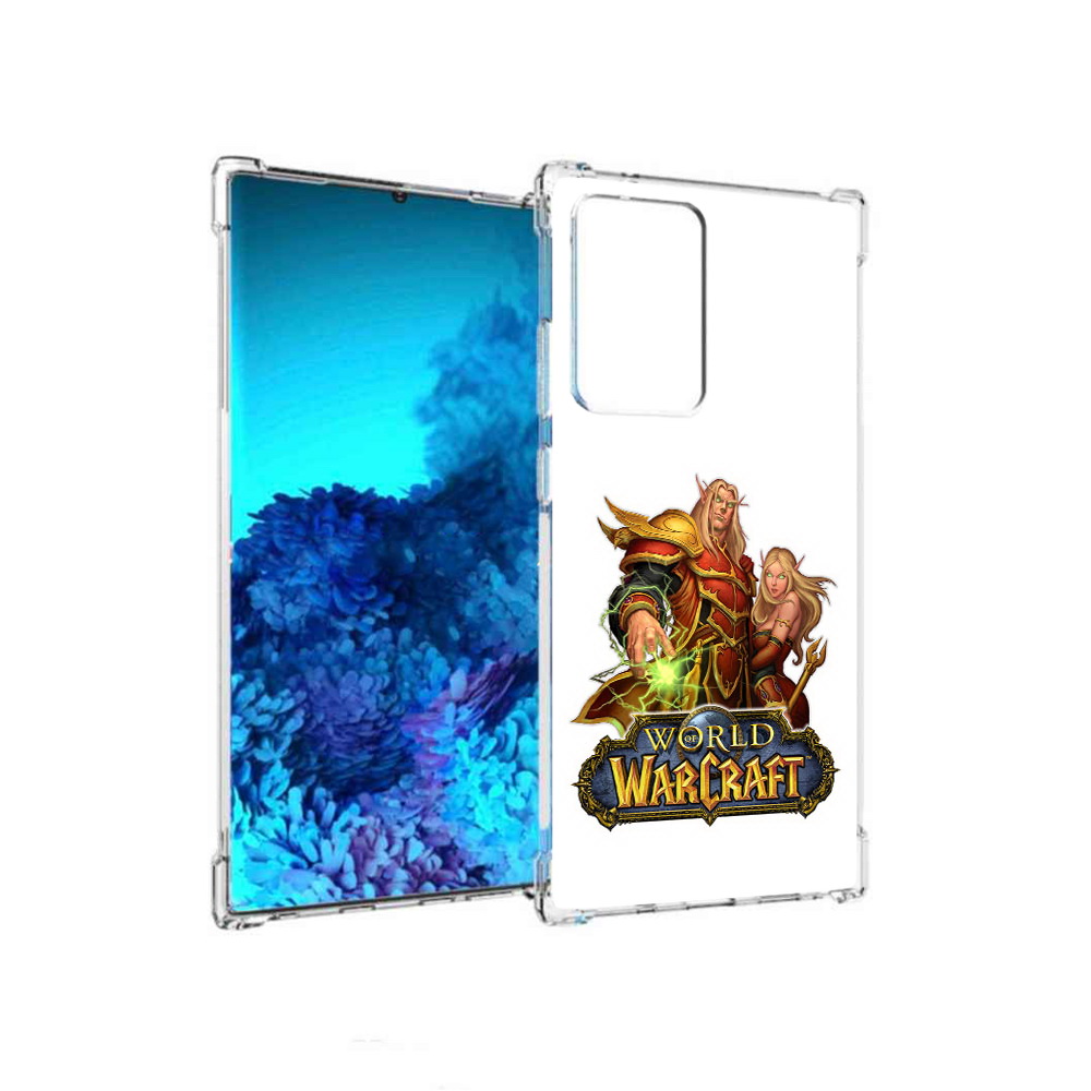 

Чехол MyPads Tocco для Samsung Galaxy Note 20 Ultra варкрафт2 (PT151896.552.256), Прозрачный, Tocco