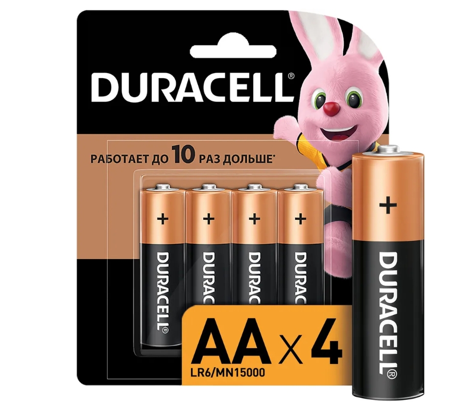 фото Батарейка lr06/aa "duracell" (4 шт.) duracell арт. 16114