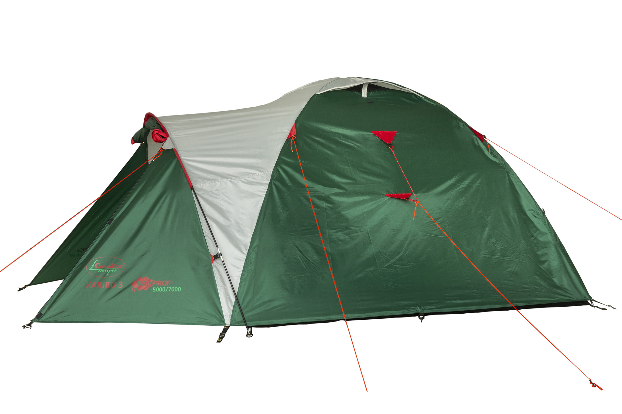 Палатка Canadian Camper Karibu, кемпинговая, 3 места, woodland