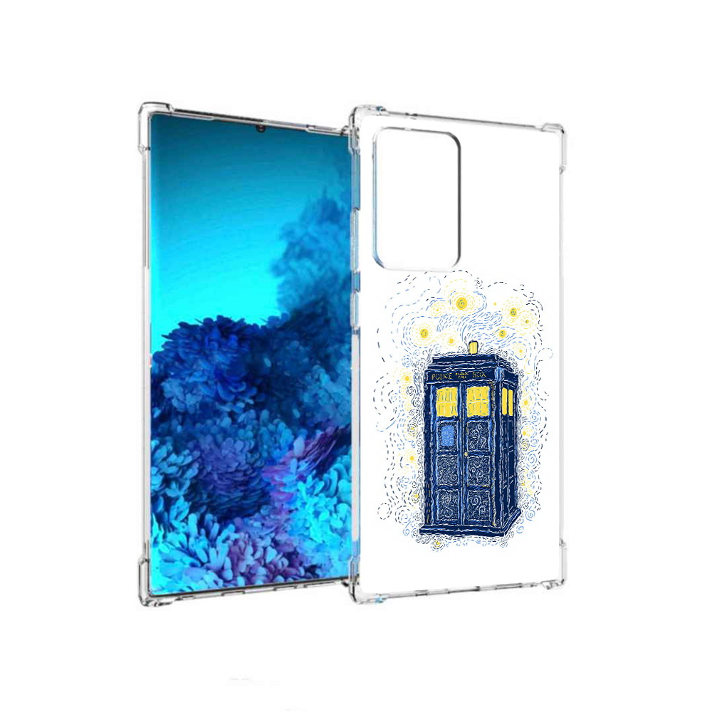 

Чехол MyPads Tocco для Samsung Galaxy Note 20 Ultra будка рисунок (PT151896.552.249), Прозрачный, Tocco