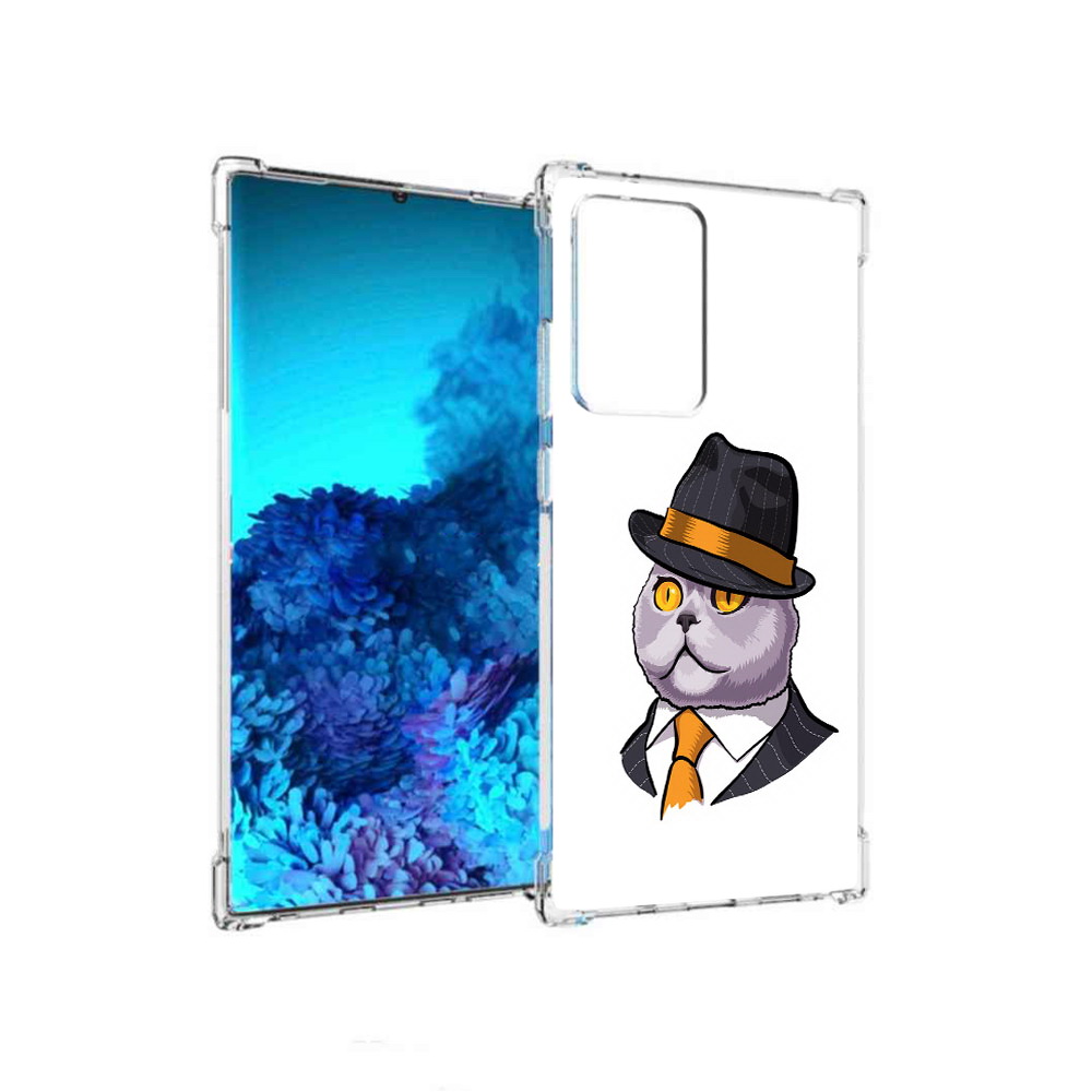 

Чехол MyPads Tocco для Samsung Galaxy Note 20 Ultra британец (PT151896.552.247), Прозрачный, Tocco