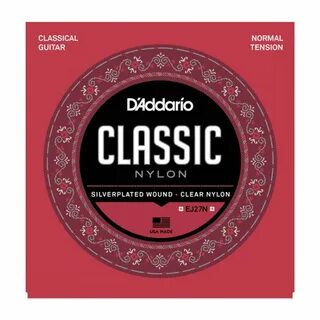 Струны для классической гитары D'Addario Classic Nylon Student Normal EJ27N