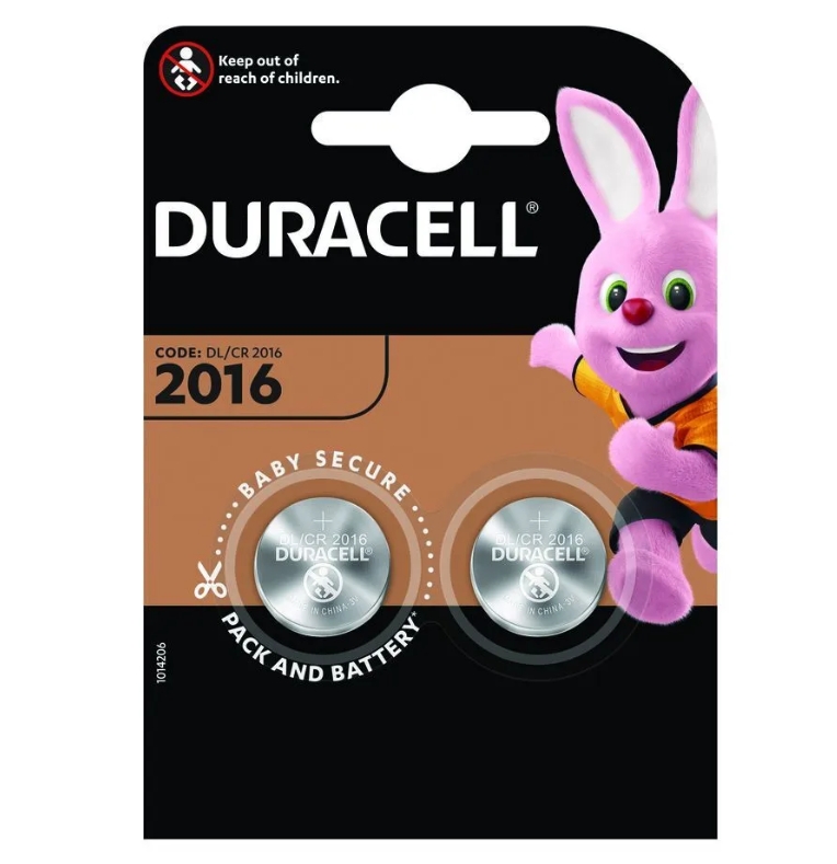 фото Батарейка cr2016 "duracell" (2 шт.) duracell арт. 679848