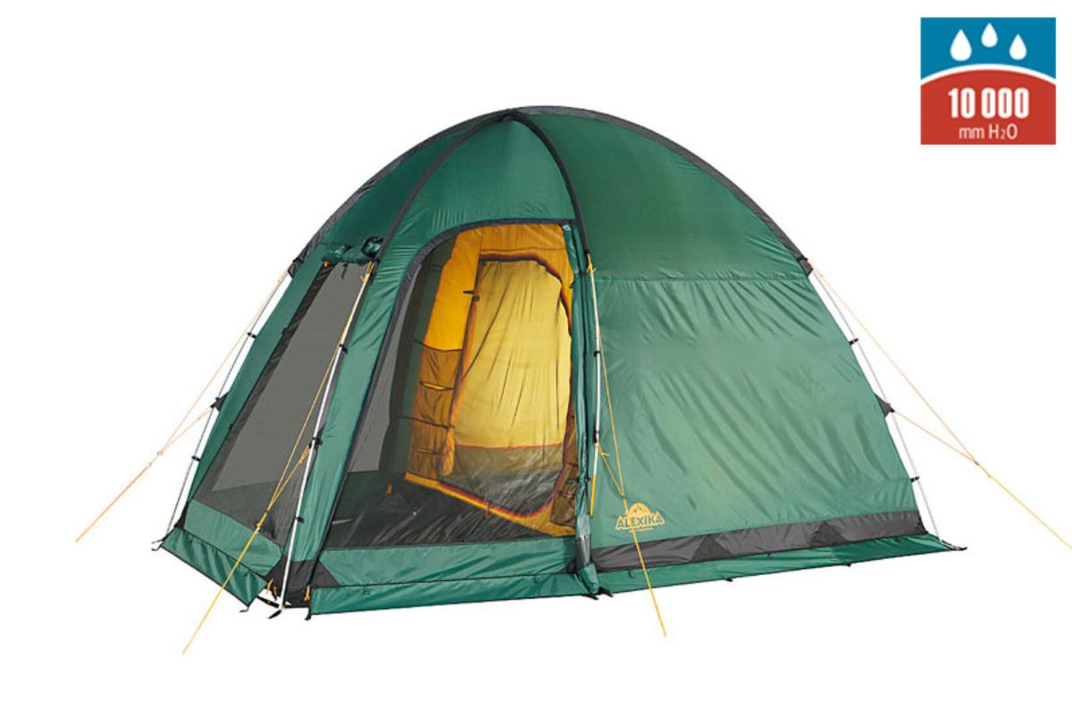фото Палатка alexika minnesota luxe, кемпинговая, 4 места, зеленый