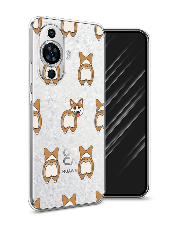 

Чехол Awog на Huawei Nova 11 "Милый корги фон", Белый;бежевый;коричневый, 6121250-2