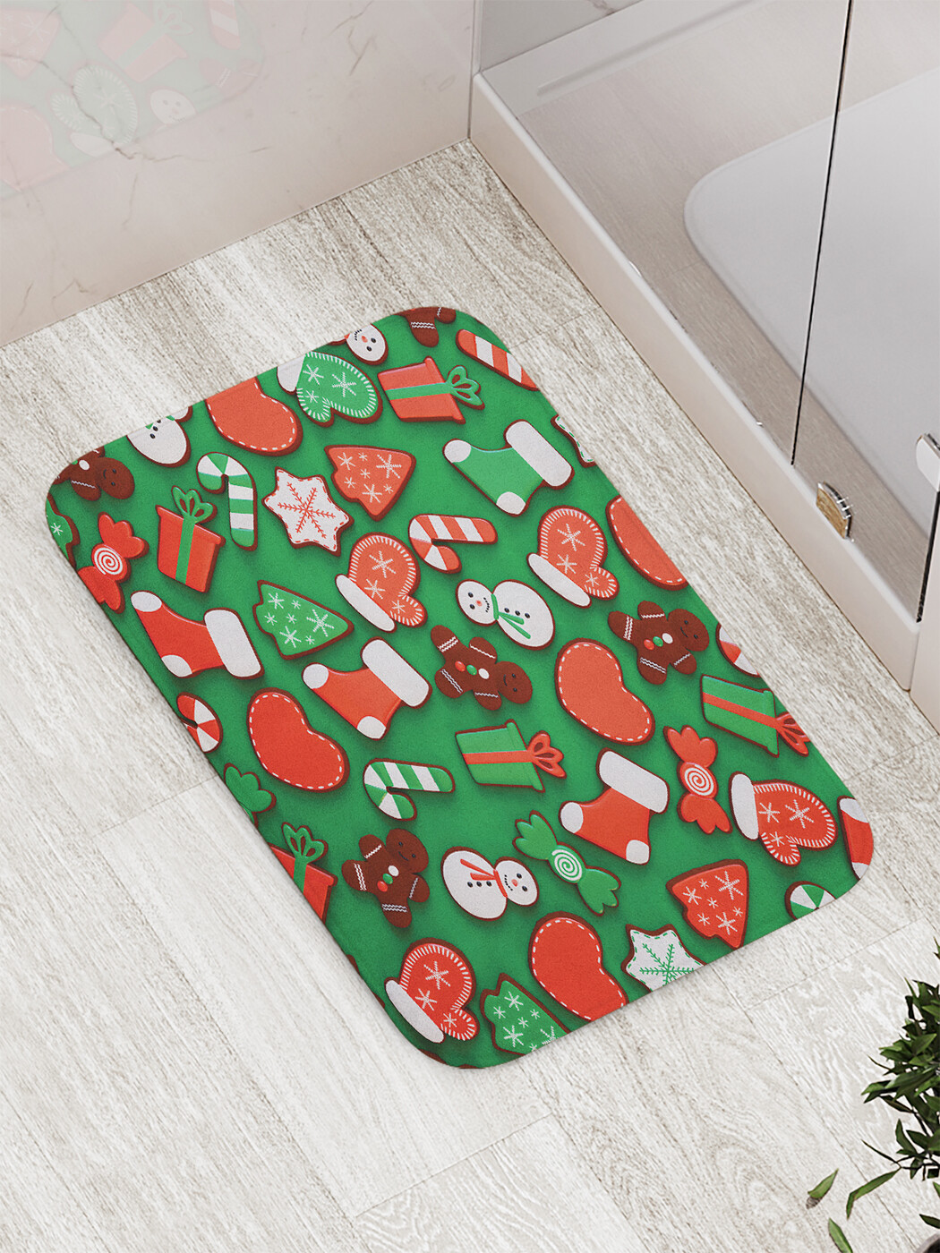 

bath_427871 Коврик противоскользящий для ванной, сауны, бассейна, 77х52 см