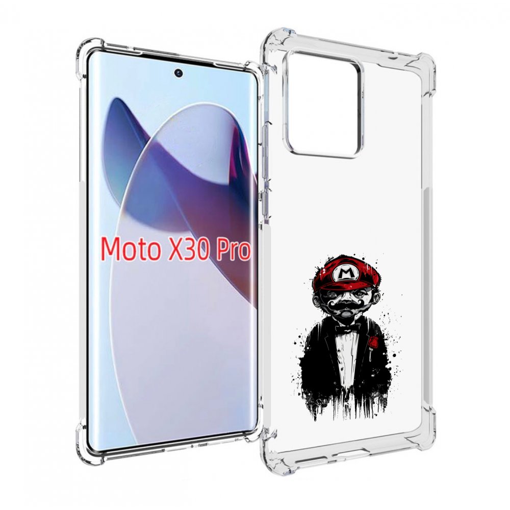 

Чехол MyPads марио для Motorola Moto X30 Pro, Прозрачный, Tocco