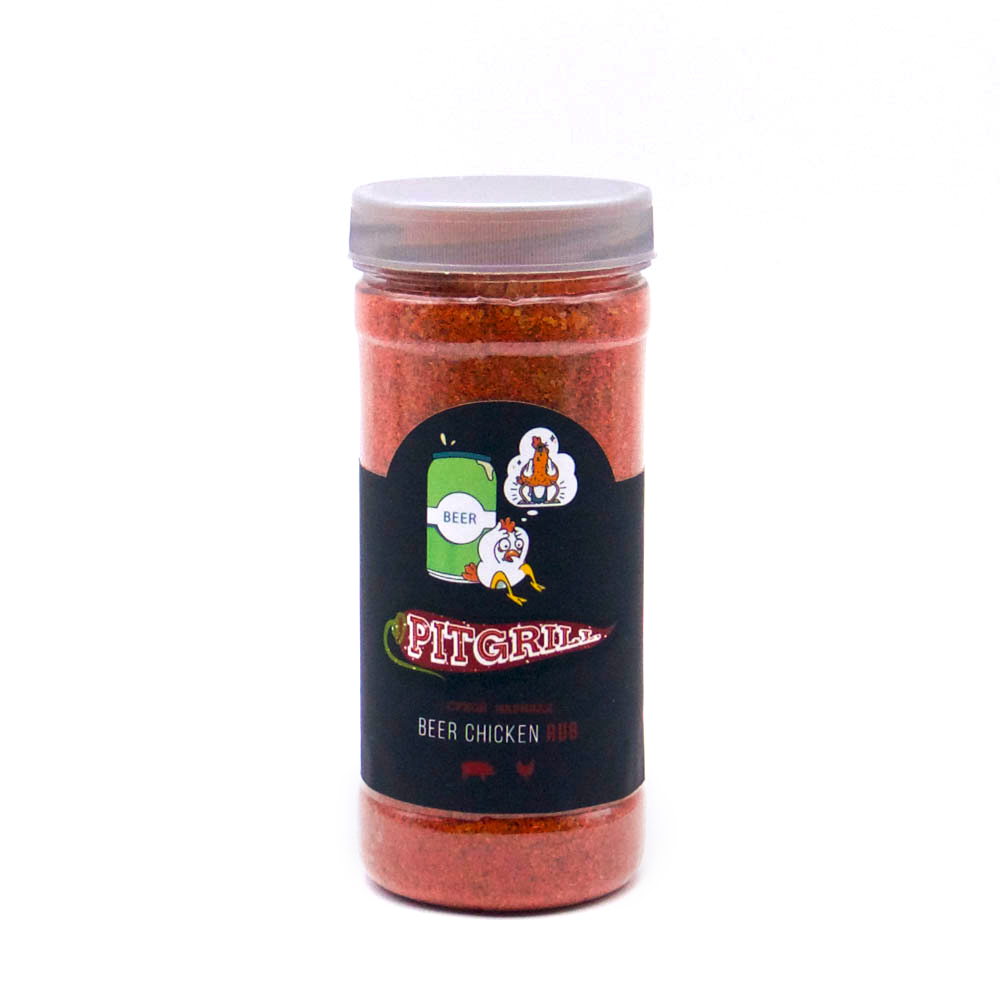 

Сухой маринад PITGRILL Beer Chicken Rub, 370 гр