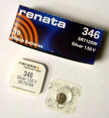 

Элемент питания Renata R346 (SR712SW) BL1 (арт. 4049)