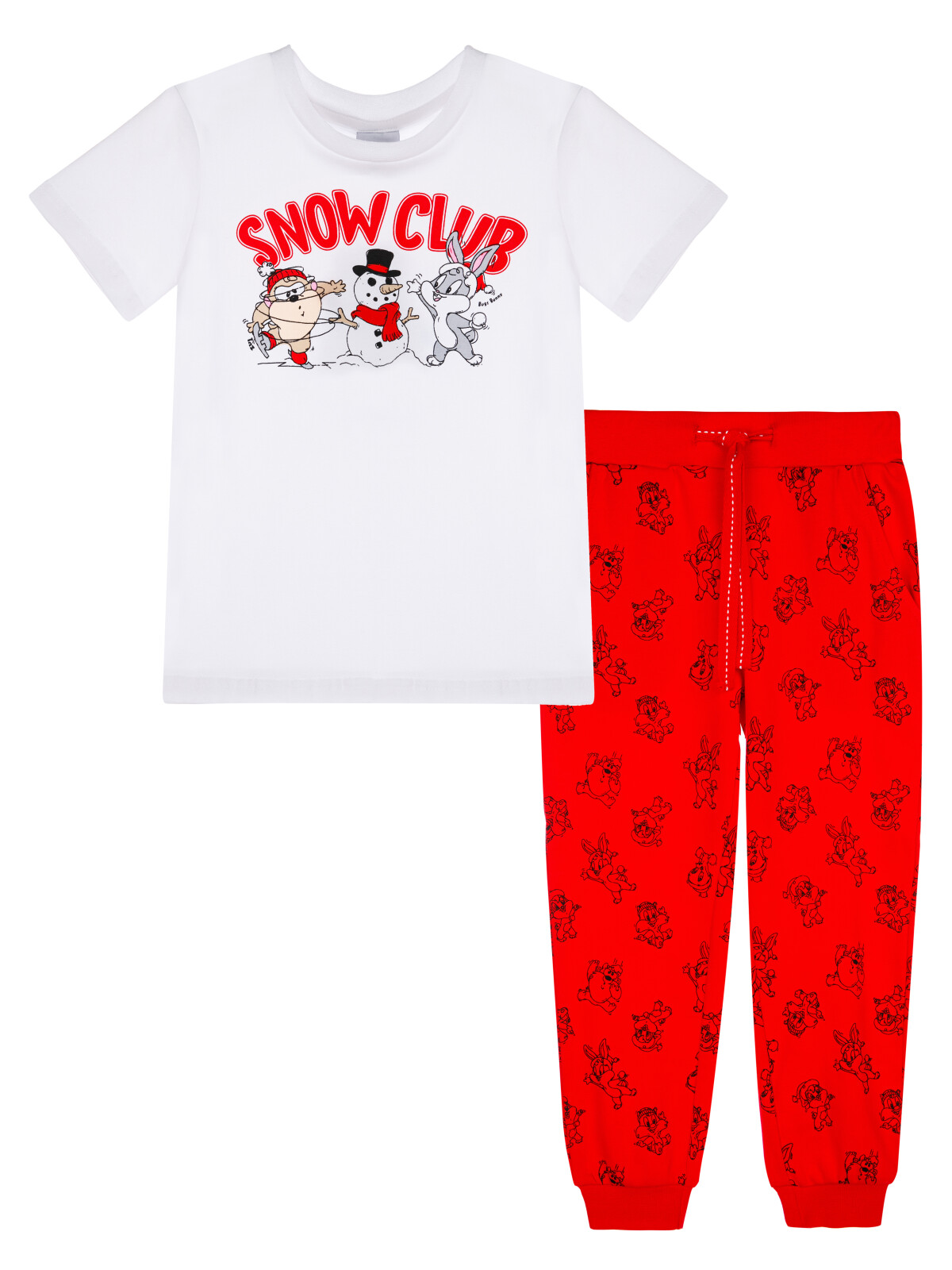 

Костюм повседневный PlayToday 42432013, красный, белый, 104, 42432013