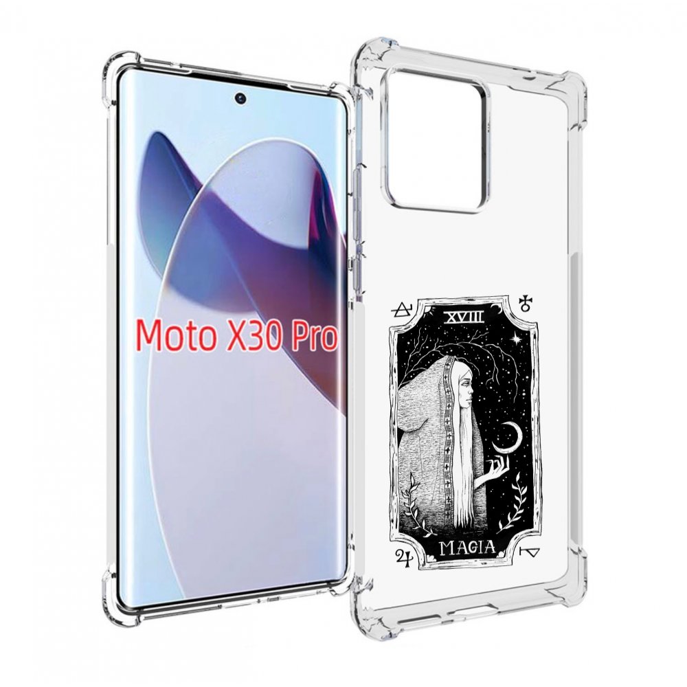 

Чехол MyPads лунная магия для Motorola Moto X30 Pro, Прозрачный, Tocco