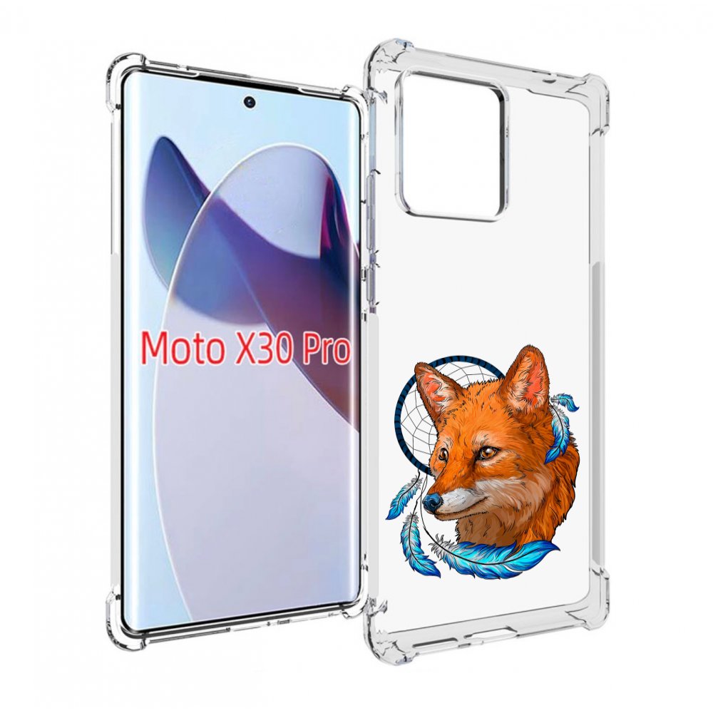 

Чехол MyPads лиса и ловец снов для Motorola Moto X30 Pro, Прозрачный, Tocco